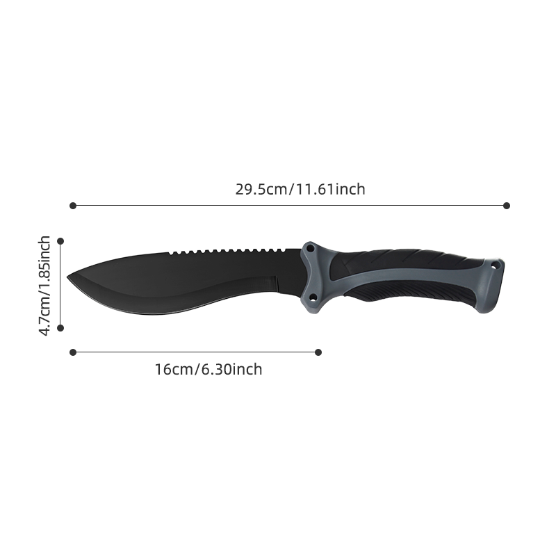 Stainless Steel Tactical Fixed Blade Knife
