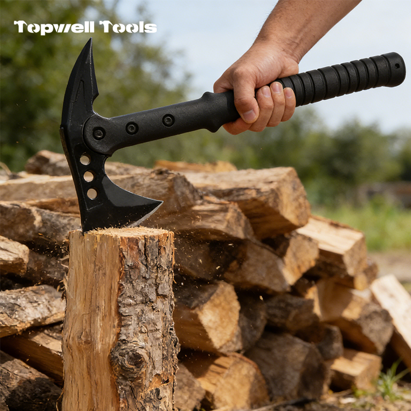 Outdoor Stainless Steel Hunting Axe 