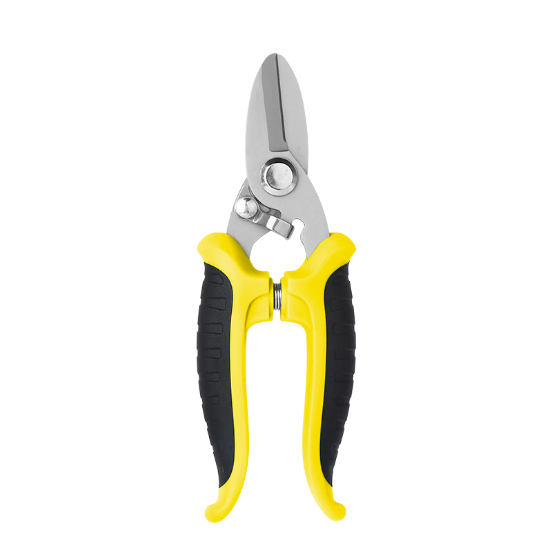 6.3-Inch Compact Heavy Duty Utility Shears - Stainless Steel Sharp Tip Snips 