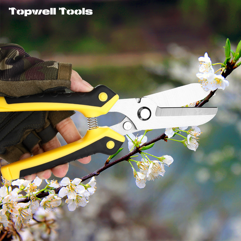 8.7-Inch Heavy Duty Multi-Purpose Utility Shears  with Stainless Steel Sharp Tip Blades