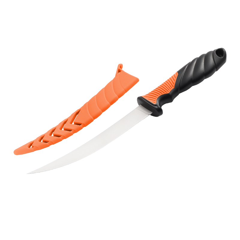 6" Professional Fishing Fillet Knife with Protective Vent Sheath