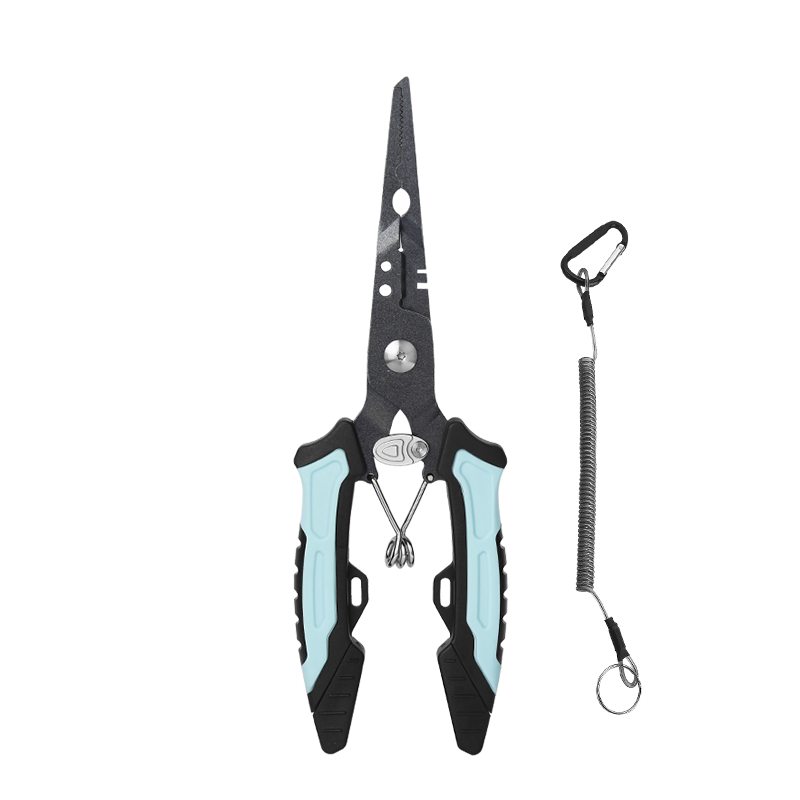 All-in-One Fishing Pliers with Survival Kit, Stainless Steel Multi-tool with Fire Starter