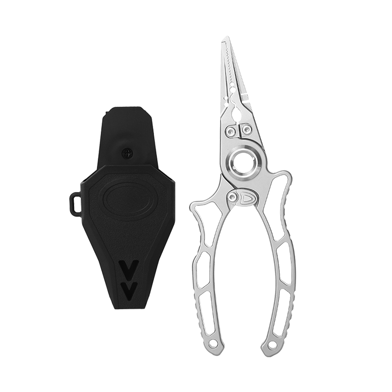 Multifunctional Fishing Scissors & Pliers with Safety Lock