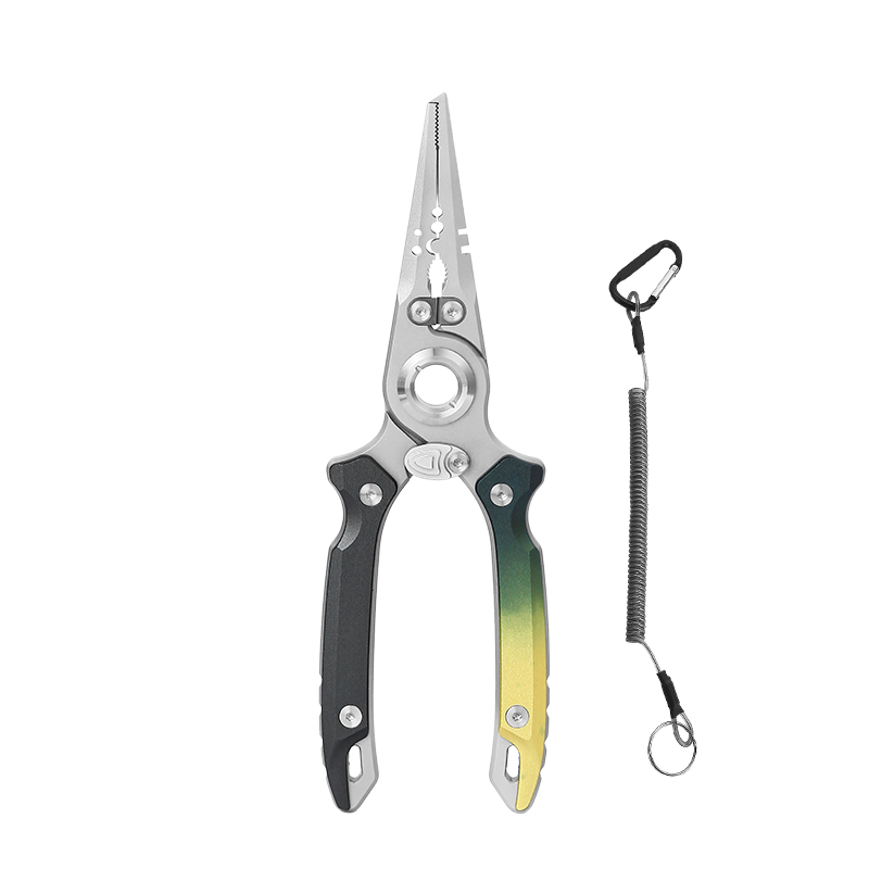 15-in-1 Fishing Multitool with Pocket Clip, Heavy Duty Stainless Steel Fishing Tool 