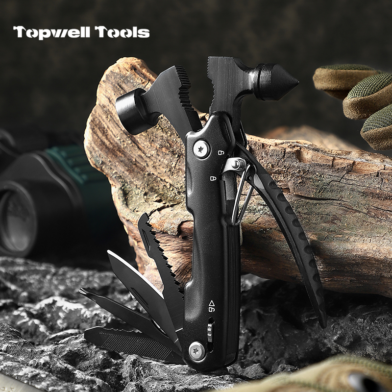 Complete Tactical Fishing & Survival Tool Kit - 12-in-1 Multi-Tool 