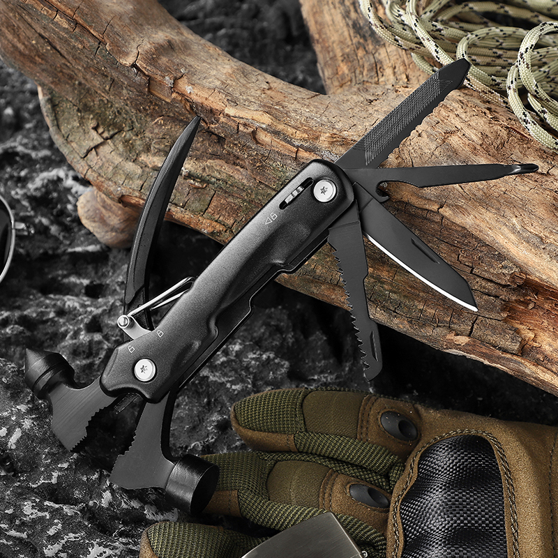 Complete Tactical Fishing & Survival Tool Kit - 12-in-1 Multi-Tool 