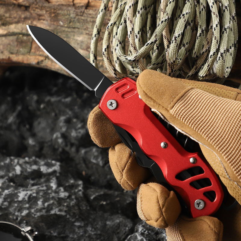 Hunting Tactical Knife Outdoor EDC Keychain Pocket Camping Outdoor Knives Cutter Multi-Tool Knives