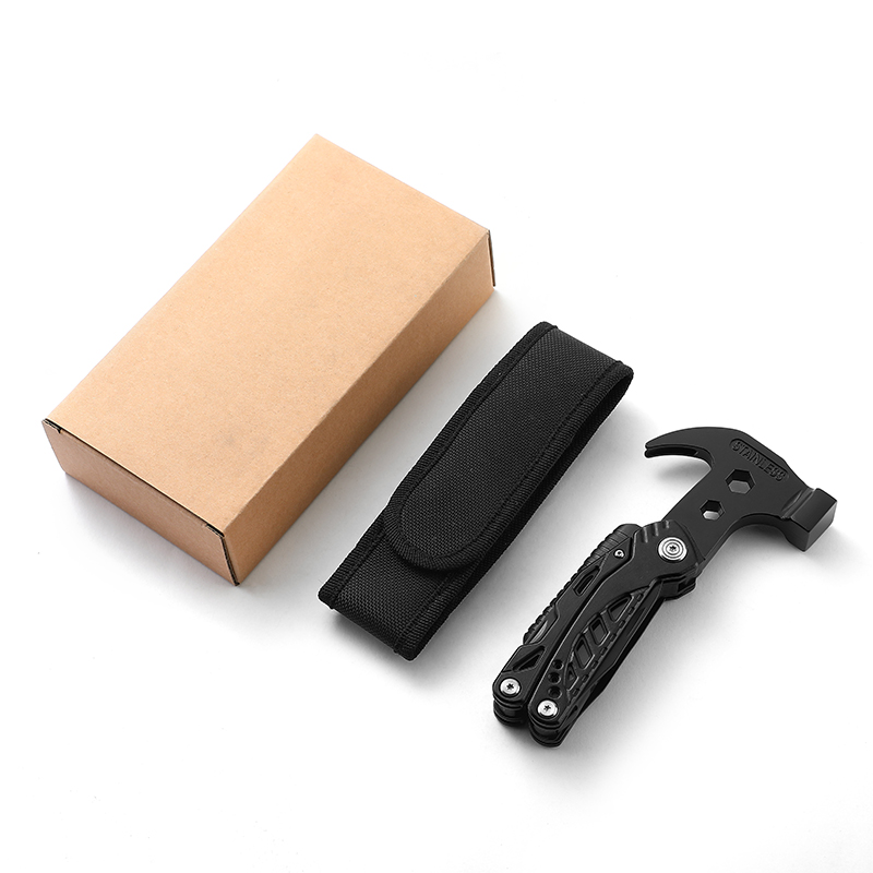 Topwell Tools 12-in-1 Multi-Tool Hammer, Heavy Duty Stainless Steel Survival Gear