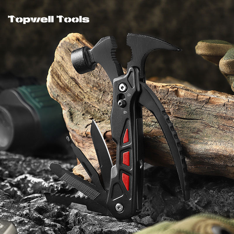 High Quality Professional Manufacture Multi Use Camping Hammer Tool Multi Functional Hammer