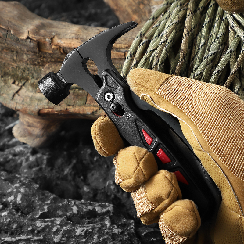 High Quality Professional Manufacture Multi Use Camping Hammer Tool Multi Functional Hammer