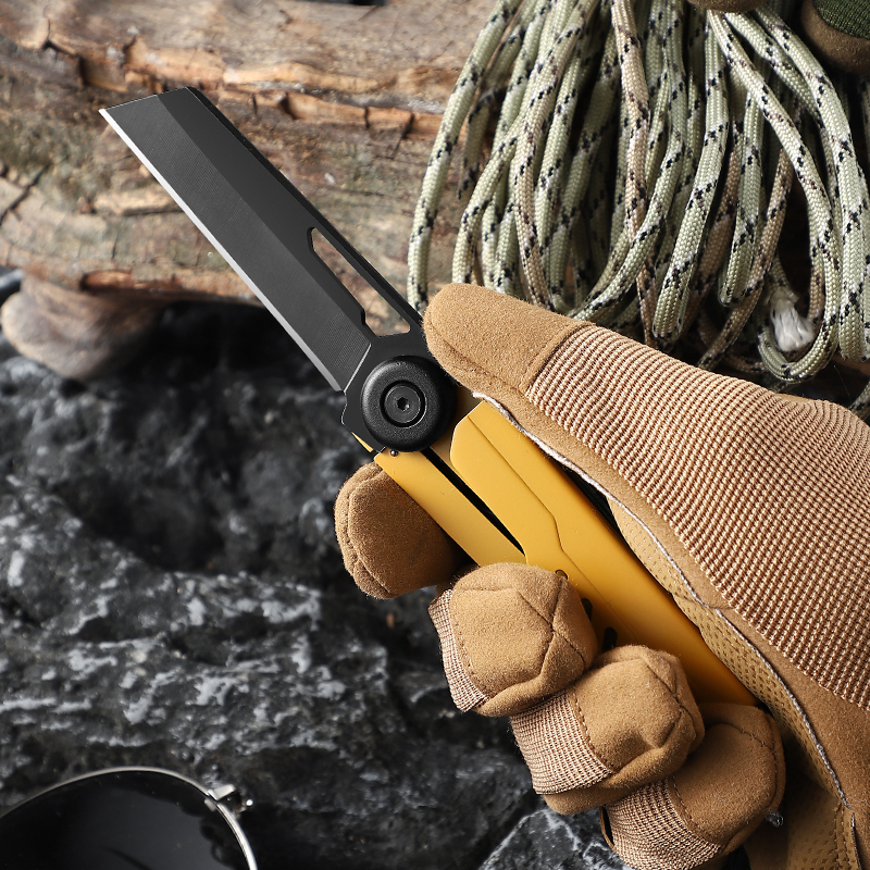 22-in-1 Tactical Multitool with 9-Piece Bit Set - Outdoor Survival Knife