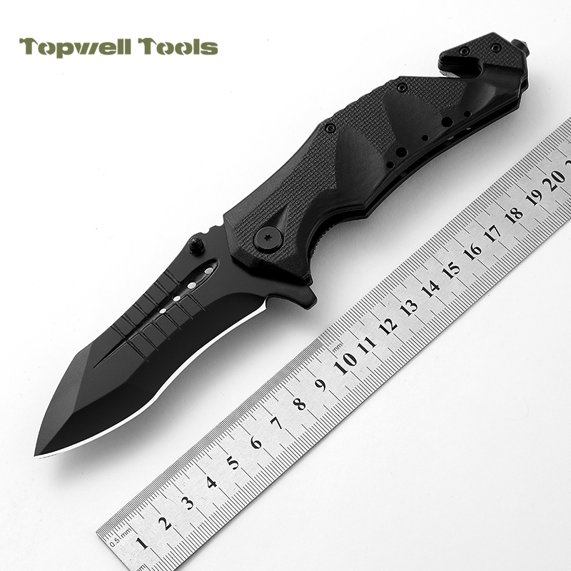 Stainless Steel Camping Hunting Multifunction Folding Pocket Knife