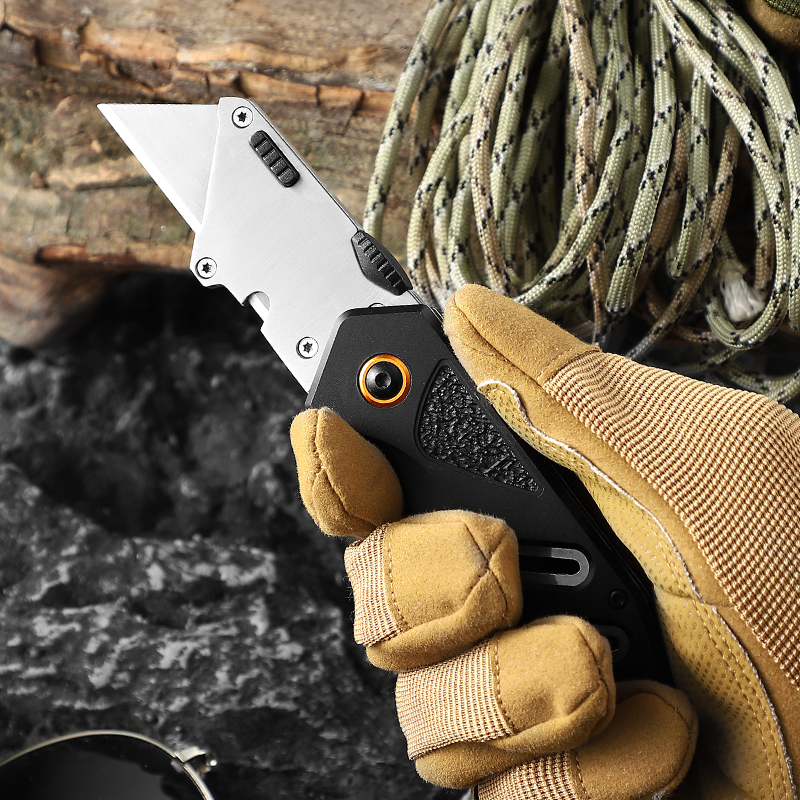 Stainless Steel Multi Function Folding Utility Knife