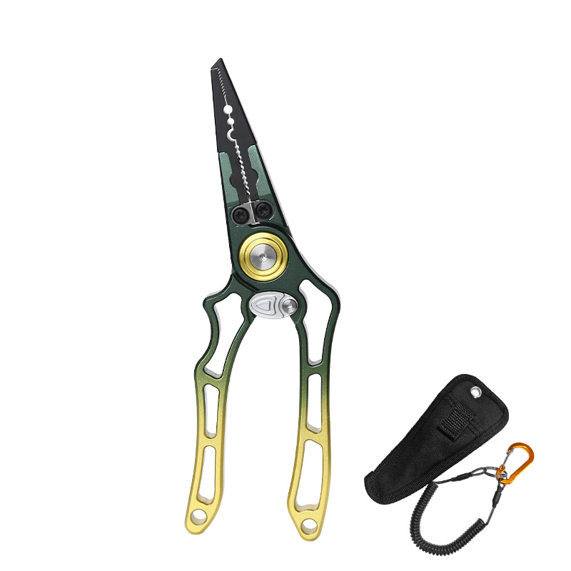 Aluminum Alloy Multifunctional Fishing Pliers - Split Ring Opener