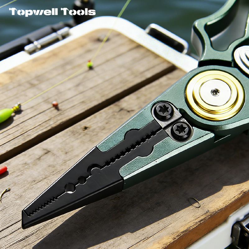 Aluminum Alloy Multifunctional Fishing Pliers - Split Ring Opener