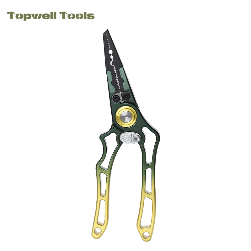 Aluminum Alloy Multifunctional Fishing Pliers - Split Ring Opener