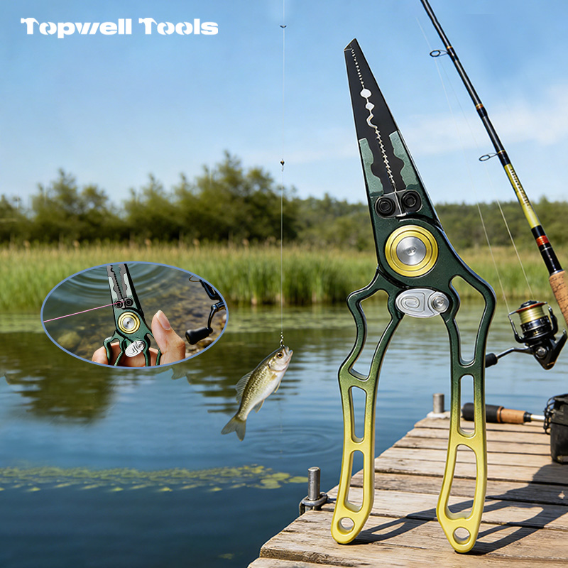 Aluminum Alloy Multifunctional Fishing Pliers - Split Ring Opener