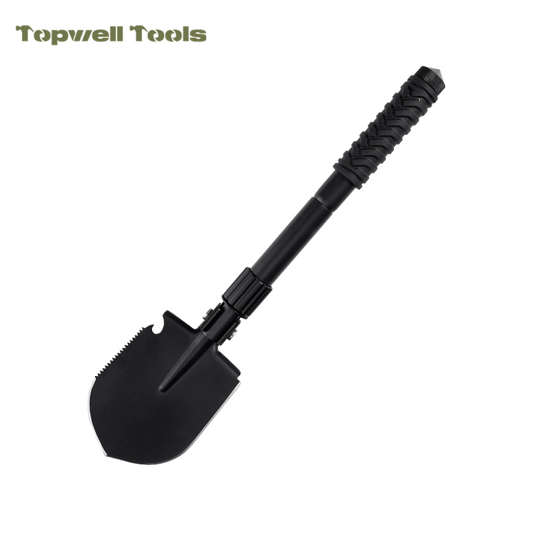 6-in-1 Compact Folding Camping Shovel and Pickaxe