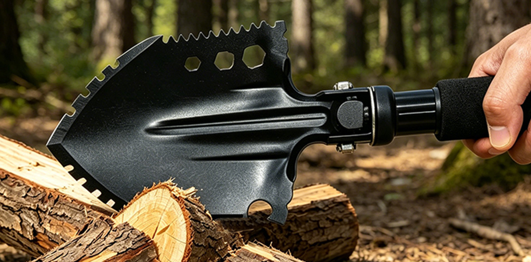 Compact Survival Shovel
