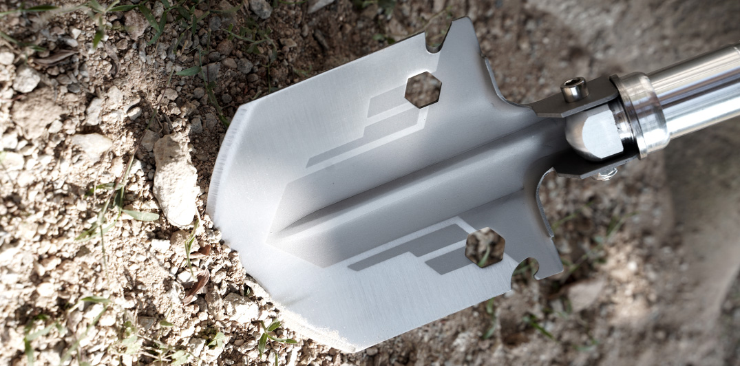 heavy-duty metal camp knife