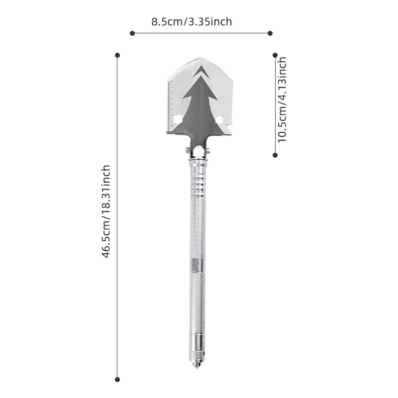 Heavy-Duty Tactical Survival Shovel