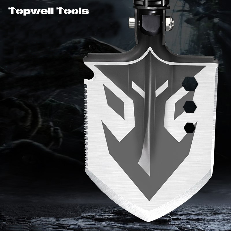 Tactical Straight-Handle Survival Shovel