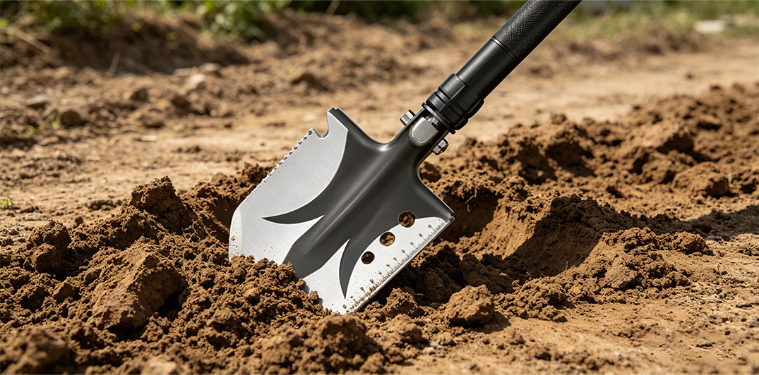 camping survival gear with compass