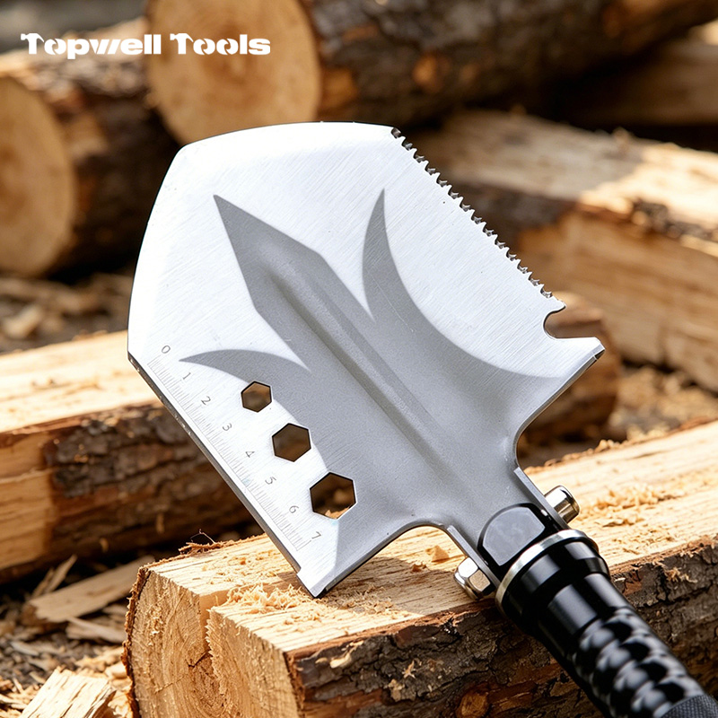 15-in-1 Tactical Survival Shovel with Heavy 15-in-1 Tactical Survival Shovel with Heavy