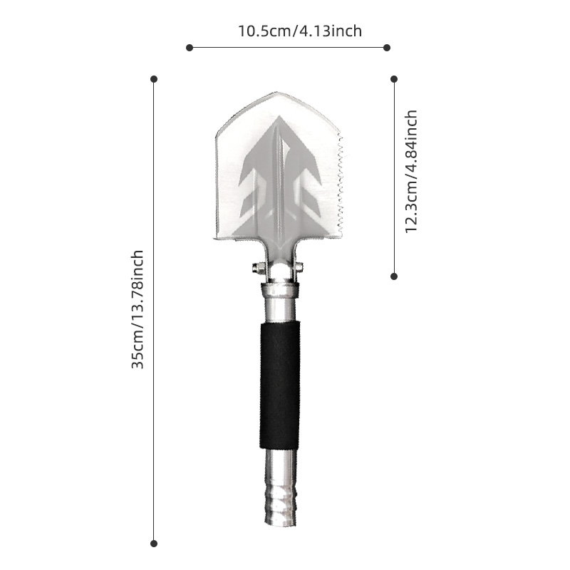 Professional Extended Modular Tactical Survival Shovel