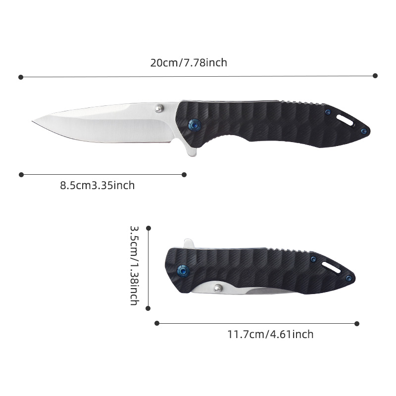 Ergonomic 420 Stainless Steel Folding Pocket Tool