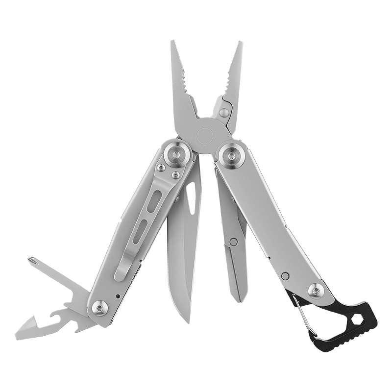 Stainless Steel 10-in-1 Carabiner Multi-Tool Pliers Stainless Steel 10-in-1 Carabiner Multi-Tool Pliers