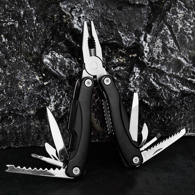12-in-1 Ergonomic Outdoor Multi-Tool Pliers