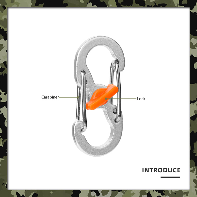 S-Type Dual-Gated Locking Carabiner S-Type Dual-Gated Locking Carabiner
