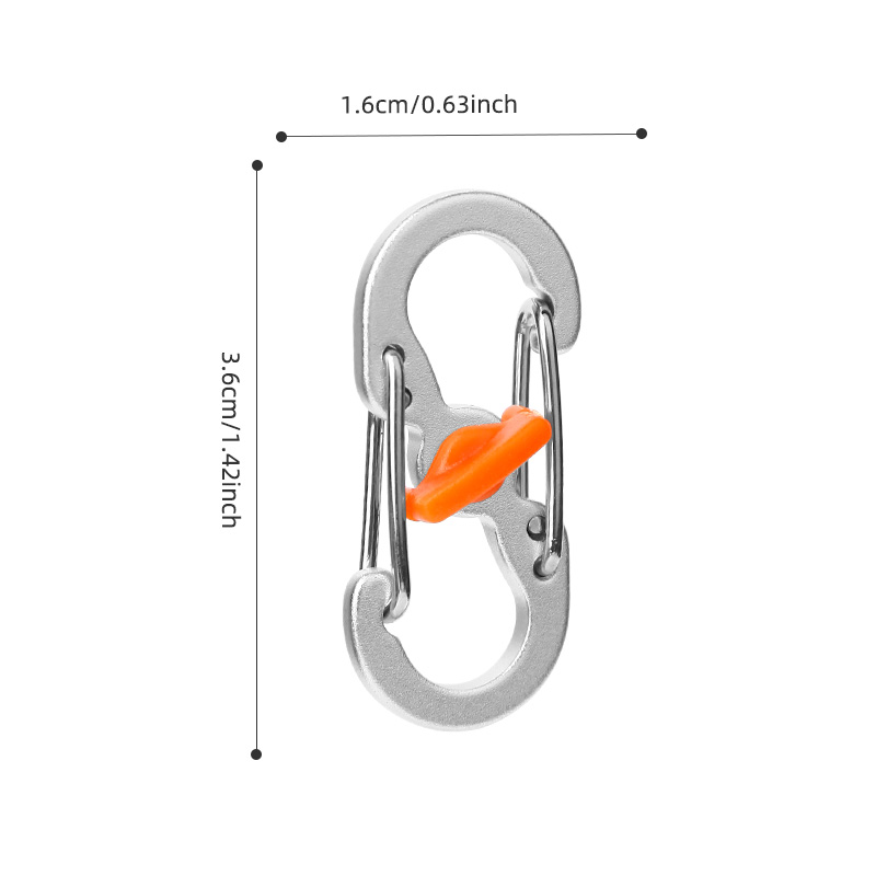 S-Type Dual-Gated Locking Carabiner S-Type Dual-Gated Locking Carabiner