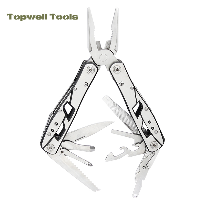 Heavy Duty 2Cr13 Stainless Steel Pocket Multi-Tool for Camping Heavy Duty 2Cr13 Stainless Steel Pocket Multi-Tool for Camping