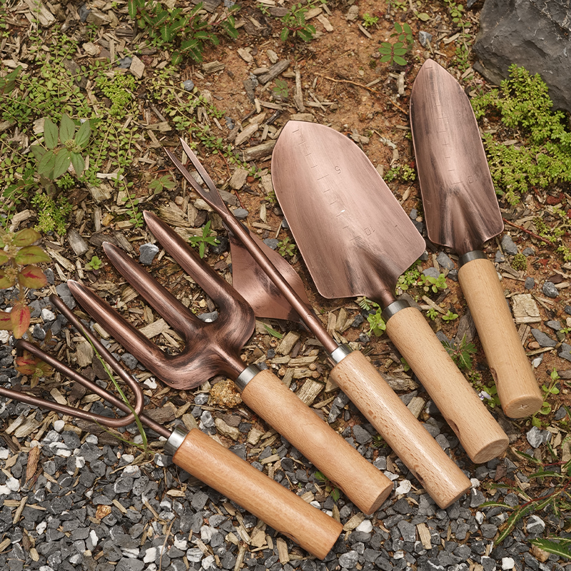 5 Piece Antique Bronze Garden Tool Set 5 Piece Antique Bronze Garden Tool Set
