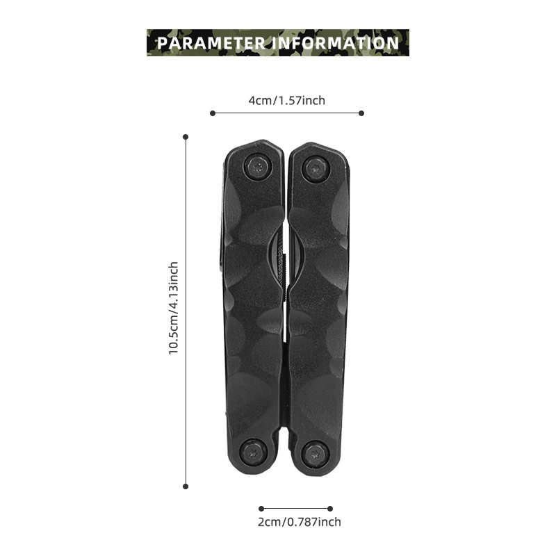 12-in-1 Pocket Multi Tool, Heavy Duty Multitool Pliers 12-in-1 Pocket Multi Tool, Heavy Duty Multitool Pliers