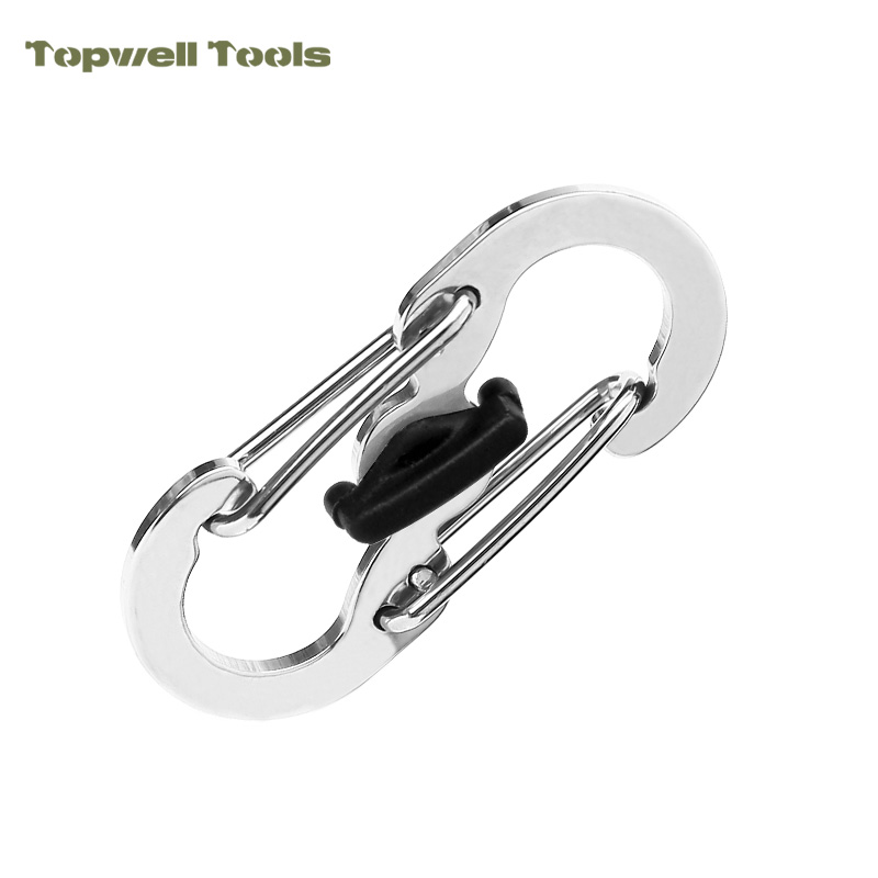 Mini S Carabiner Clips Pack, 3.5g Ultra Lightweight Key Organizer Hooks Mini S Carabiner Clips Pack, 3.5g Ultra Lightweight Key Organizer Hooks