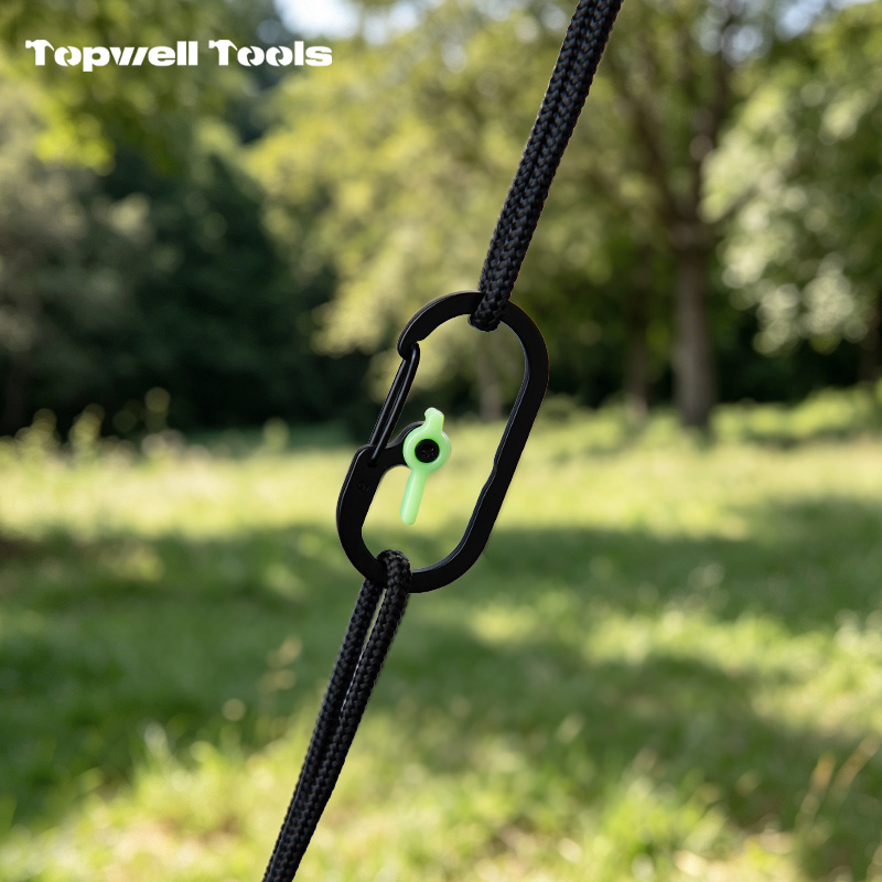 Mini Carabiner Clip with Manual Center Lock, 10.5g Ultra-Lightweight 420 Stainless Steel Gear Clip Mini Carabiner Clip with Manual Center Lock, 10.5g Ultra-Lightweight 420 Stainless Steel Gear Clip