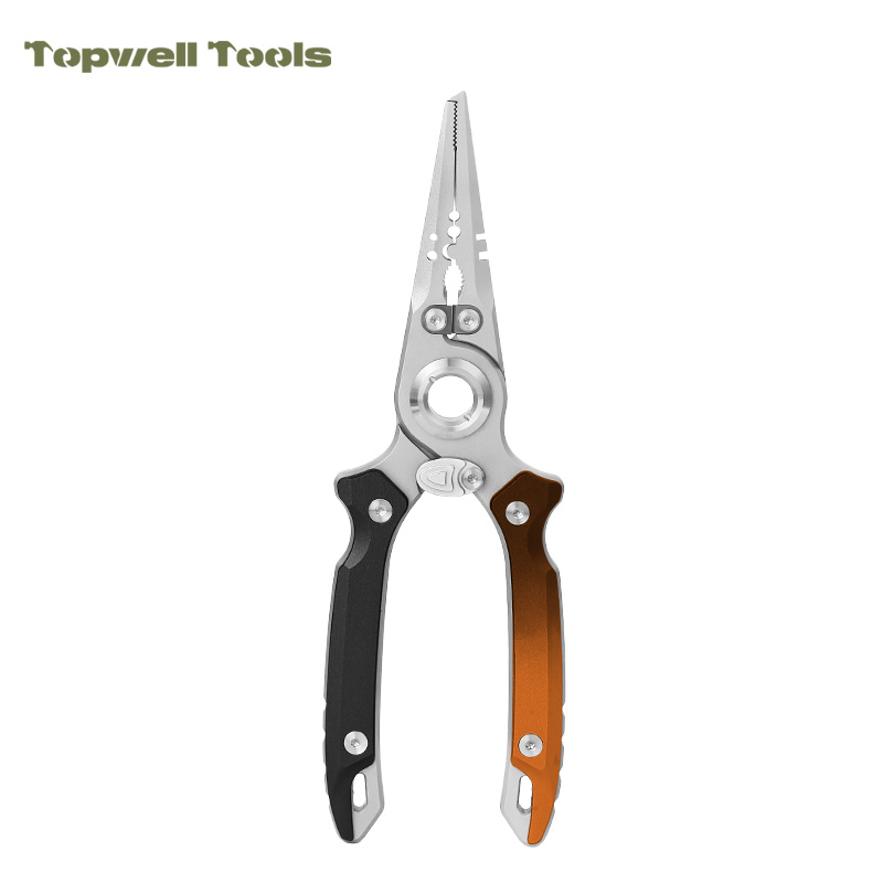 15-in-1 Fishing Multitool with Pocket Clip, Heavy Duty Stainless Steel Fishing Tool 