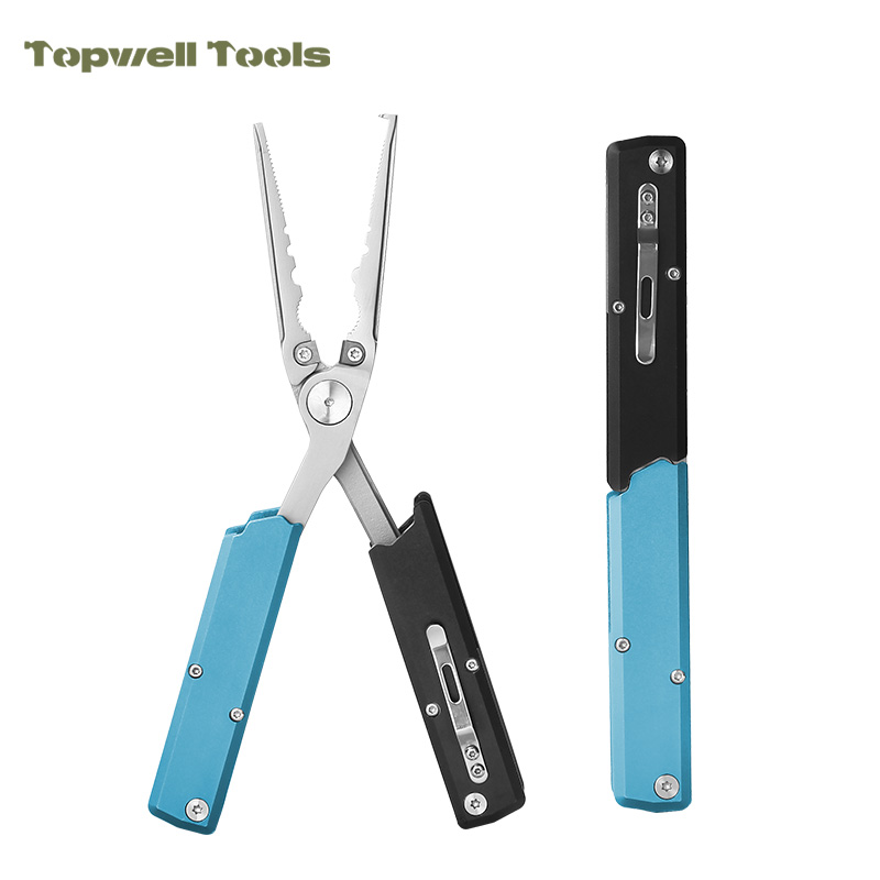 13-in-1 Professional Fishing Multi-tool - Heavy Duty Fishing Scissors & Pliers with Knife