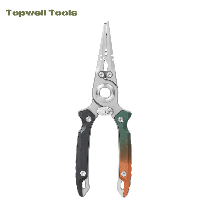 15-in-1 Fishing Multitool with Pocket Clip, Heavy Duty Stainless Steel Fishing Tool 
